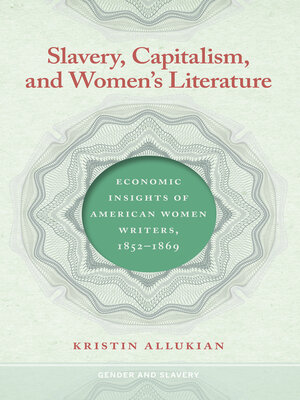 cover image of Slavery, Capitalism, and Women's Literature